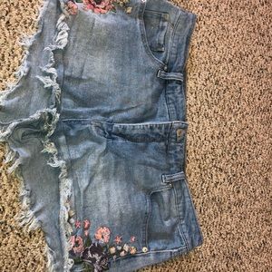 Jean shorts